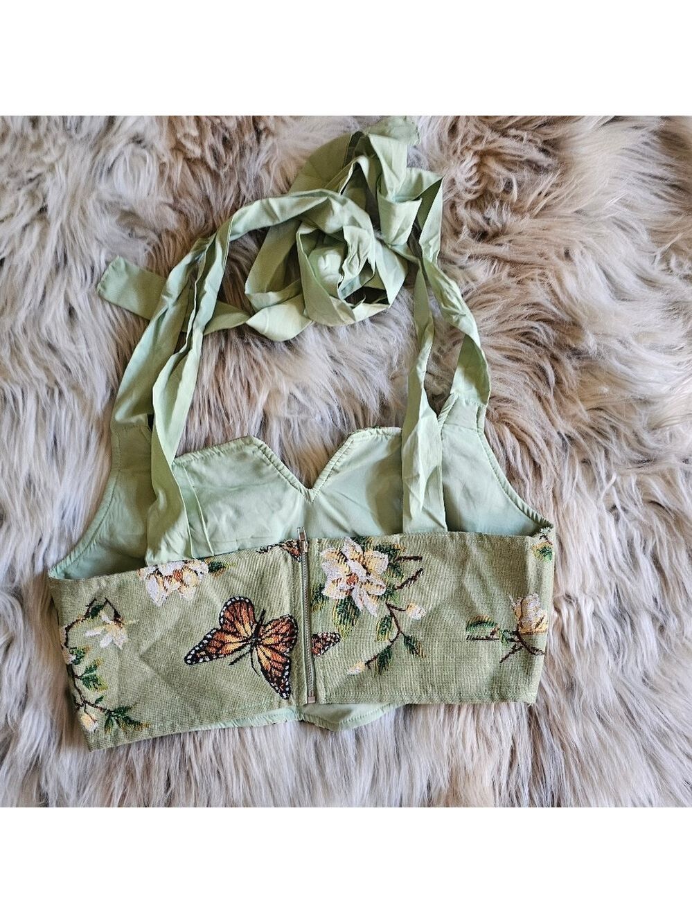 Butterfly Bustier Top - Picture 2 of 3